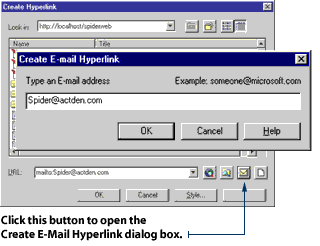 Creating your e-mail address